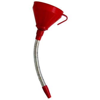 Entonnoir pe avec filtre et flexible metal ø 160mm