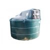 Cuve stockage GNR Fioul Extérieur Plastique - 5000L + Pompe 80L/Min