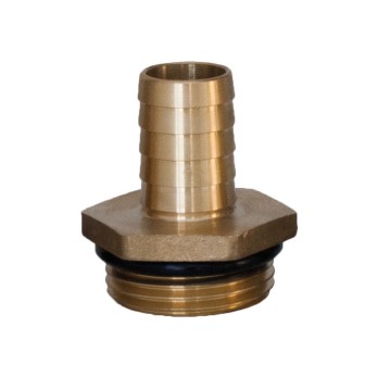 Raccord cannele laiton male 1'' x 20