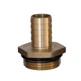 Raccord cannele laiton male 1'' x 20