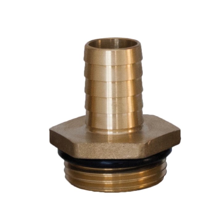 Raccord cannele laiton male 1'' x 20