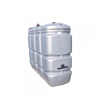 Cuve GNR Fioul Gasoil de 2000L - Intérieur PEHD + Station 230V 50L/Min