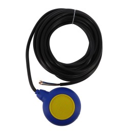 Interrupteur flotteur a bille20m ss prise ss contre-poids