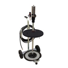 Kit graissage mobile haut debit pour fût 50/60KG + Flexible 10m