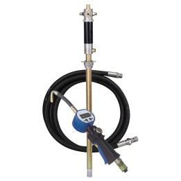 Pompe à huile pneumatique 3:1 pour fût 180/220KG + Canne 950mm