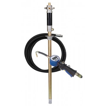 Pompe à huile pneumatique 5:1 pour fût 180/220KG + Canne 950mm