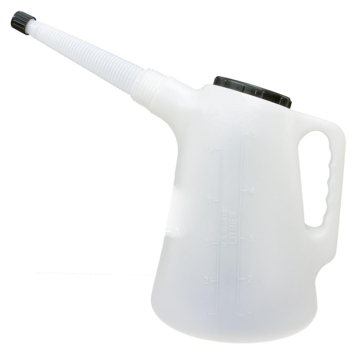 Broc plastique gradué 1L avec flexible