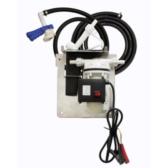 Pompe-station AdBlue 12V 35L/min Pistolet manuel + Kit d'aspi