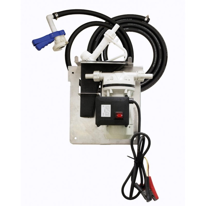 Pompe-station AdBlue 12V 35L/min Pistolet manuel + Kit d'aspi