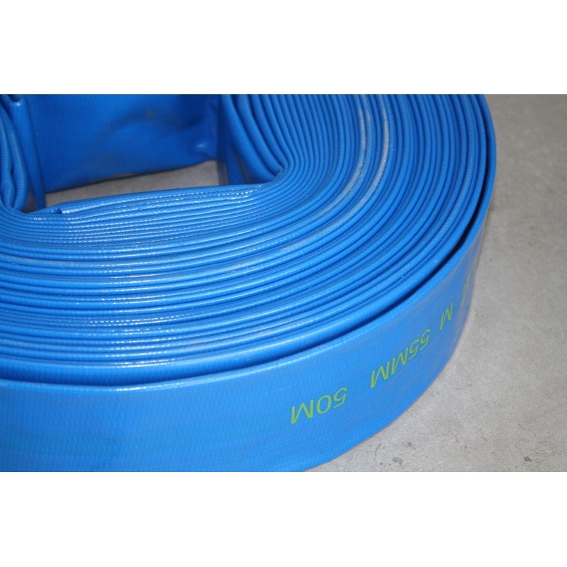 Couronne de 50m tuyau heliflat diametre 50mm