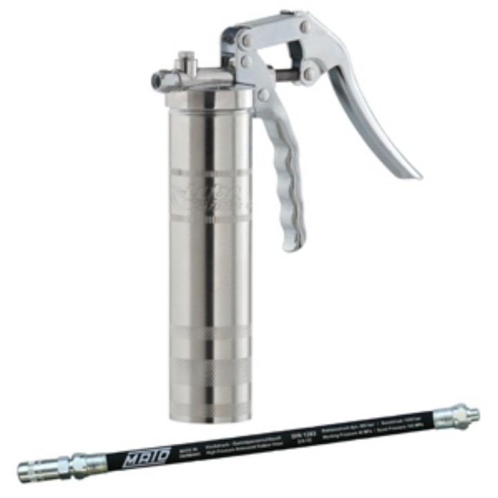 Pistolet à graisse LUBESHUTTLE + flexible rilsan et agrafe