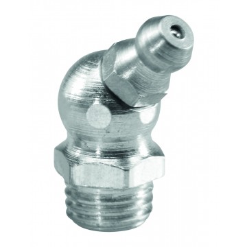 Graisseur bec 45° coudé zingué 10x125 blister x5