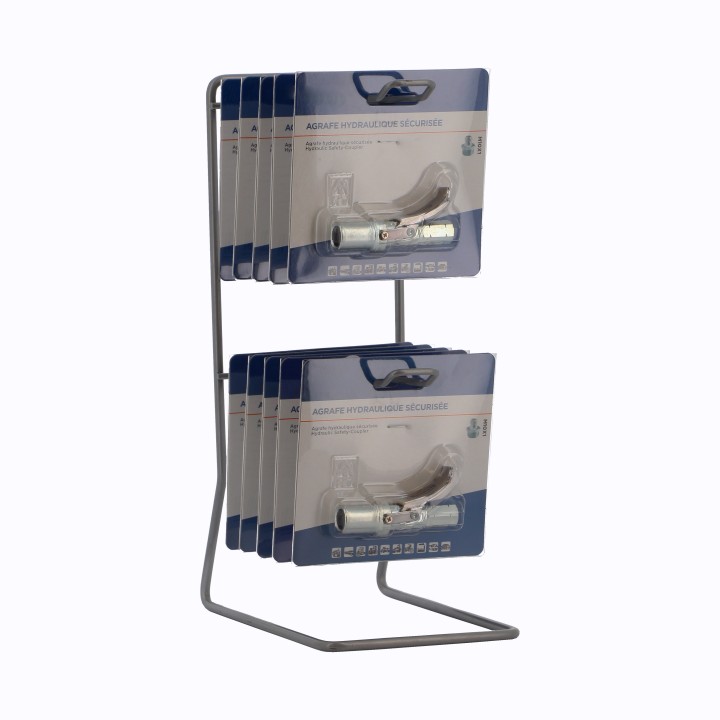 10 agrafes 4 mors pour comptoir + 1 offert