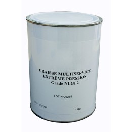 Seau de graisse 1kg extreme pression grade 2