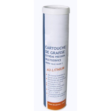 Cartouche de graisse 400g par carton de 24