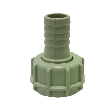 Raccord cannele pp Diam. 20mm femelle 1''