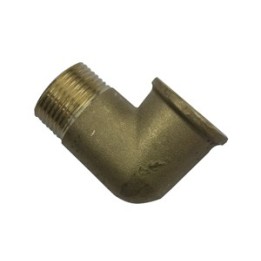 Coude laiton 90° mf 1'' package