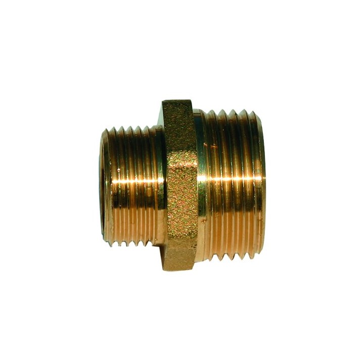 Mamelon reduit laiton mm 1''1/4 x 1''