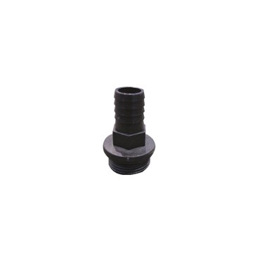 Raccord cannele plastique male 3/4'' x 20 package