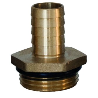 Raccord cannele laiton male 1'' x 25 package