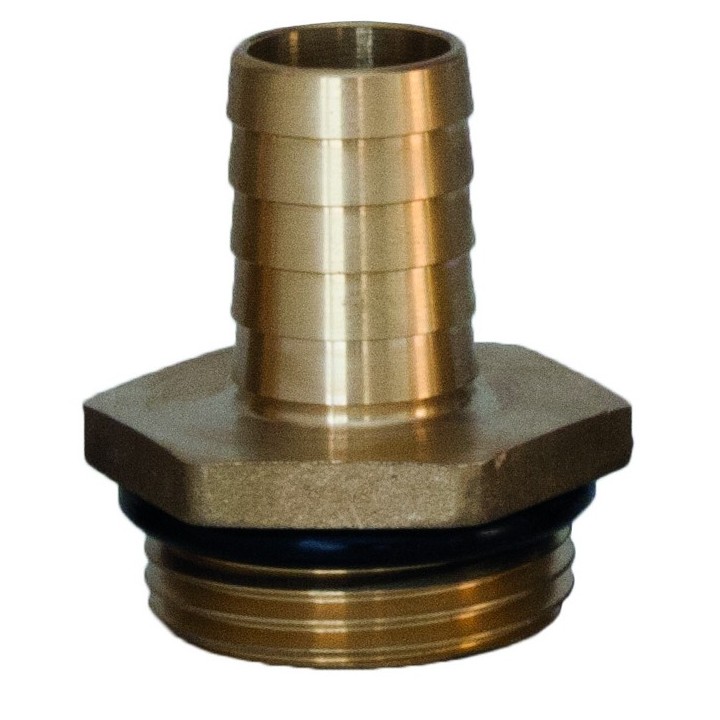 Raccord cannele laiton male 1'' x 25 package