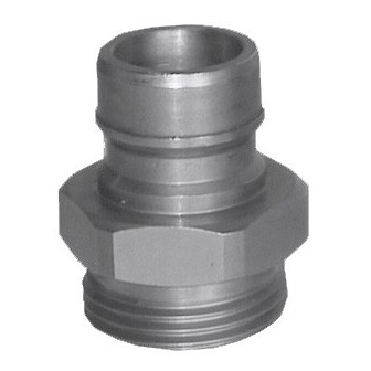 Demi raccord male 1'' pour coupleur a bille