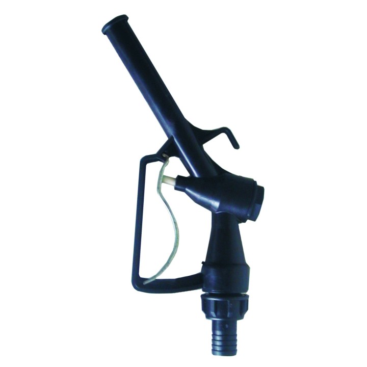 Pistolet plastique manuel gasoil 80L/Min cannele Diam. 20mm