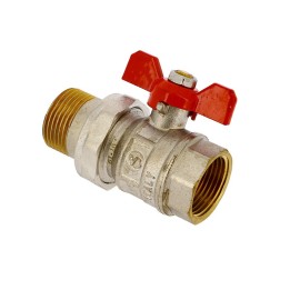 Vanne droite mf 1'' 3 pieces