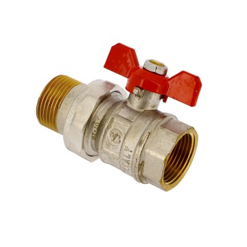 Vanne droite mf 1'' 3 pieces