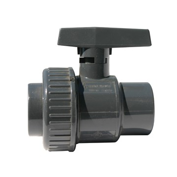 Vanne simple union pvc sve ff 1''1/2