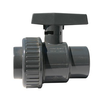 Vanne simple union pvc sve ff 3/4''