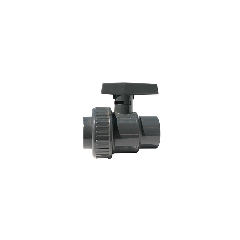 Vanne simple union pvc sve ff 3/4''