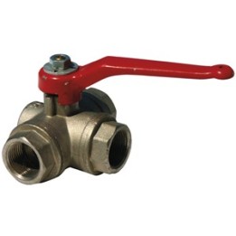 Distributeur 3 voies en l fff 1''