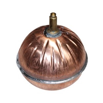 Boule en cuivre Diam120 pour flotteur 1''-1''1/4