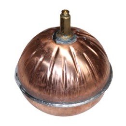 Boule en cuivre Diam120 pour flotteur 1''-1''1/4