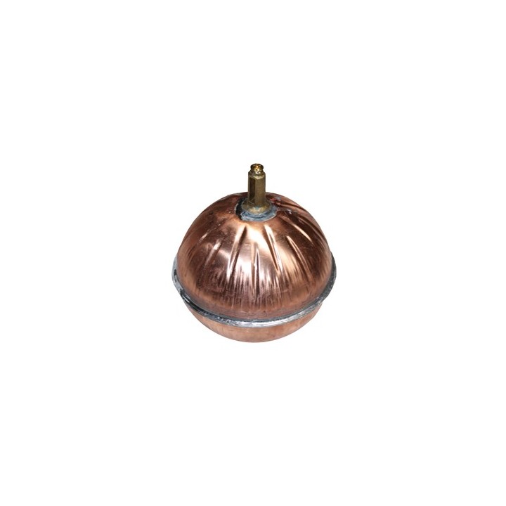 Boule en cuivre Diam120 pour flotteur 1''-1''1/4