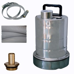 Pompe serpillere 2MM Mono 0,25KW Eaux claires + Kit accessoires