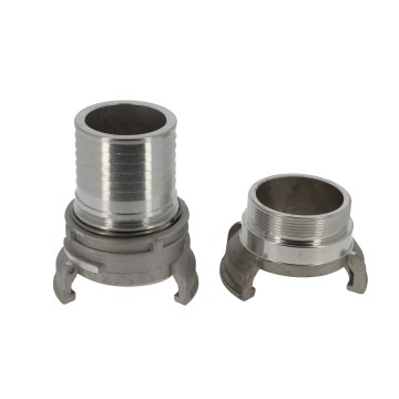 Kit raccord rapide alu 2''1/2diametre 70mm