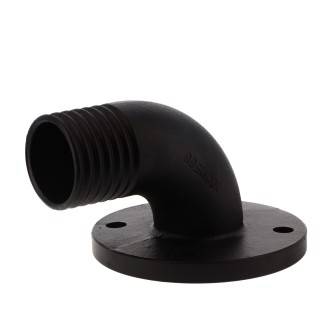 Coude cannele pour tuyausouple dn65 interieur pn10