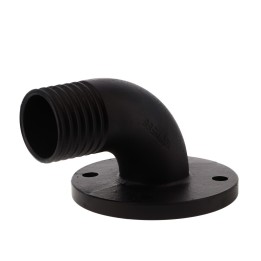 Coude cannele pour tuyausouple dn65 interieur pn10