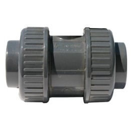 Clapet anti-retour pvc vro ff 3/4''