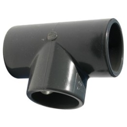 Te 90° pvc tid fff a coller diametre 50