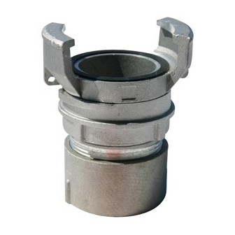 1/2 raccord femelle alu avec verrou dn65 2''1/2
