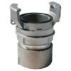 1/2 raccord cannele alu avec verrou dn100