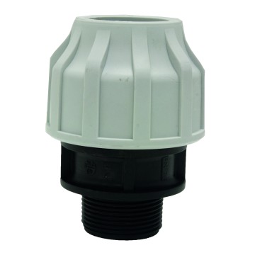 Raccord compression pp male 1''1/2 x 40