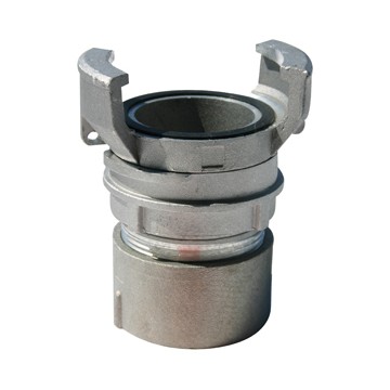 1/2 raccord cannele alu avec verrou dn32