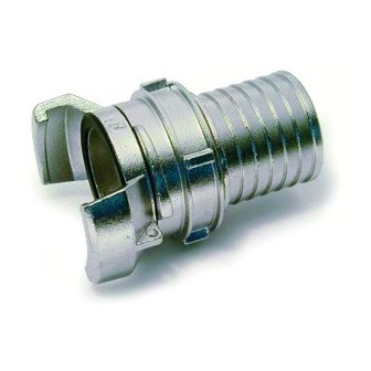 1/2 raccord cannele alu verrou douille reduite dn80