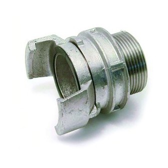 1/2 raccord male alu avec verrou dn65 2''1/2