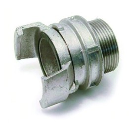 1/2 raccord male alu avec verrou dn80 3''