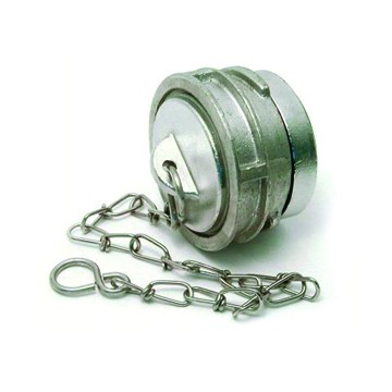 Bouchon a verrou alu pour raccord pompier dn50